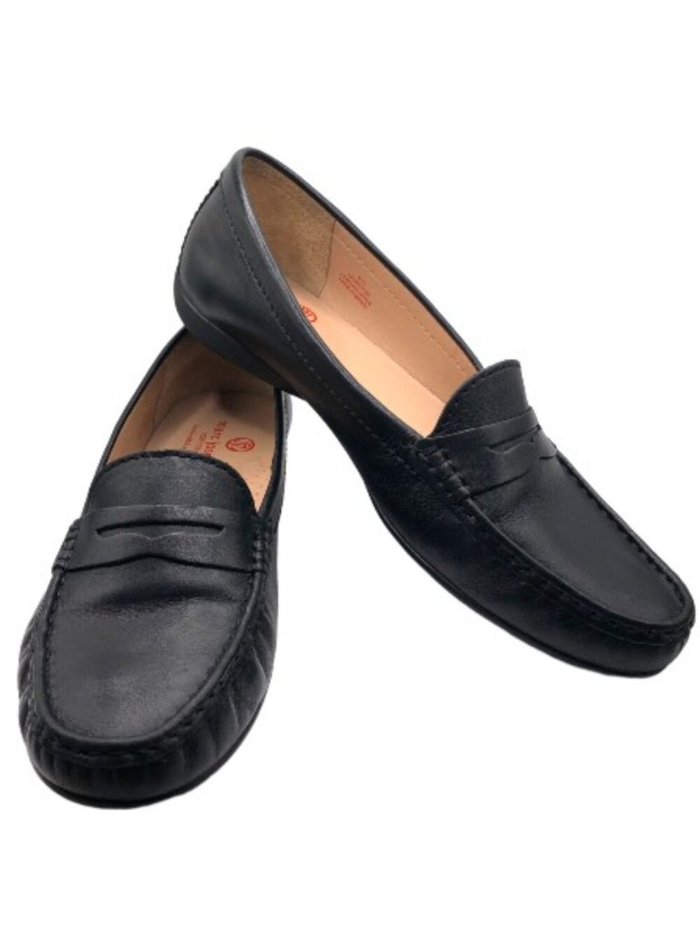 Marc Joseph New York Lexington Black Leather Driver Loafers 9.5